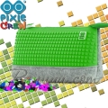 Pixie Crew Несесер с 1 цип Grey/Green PXA-01-W07